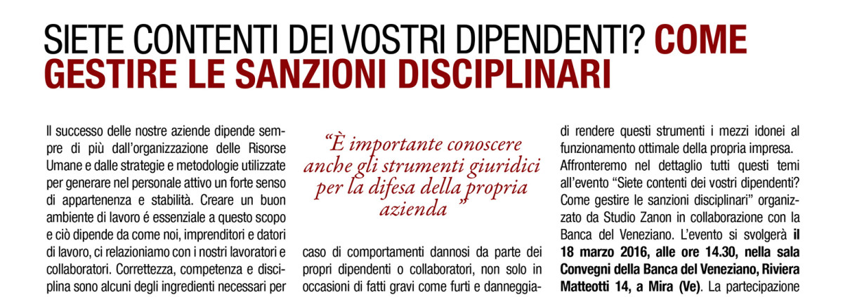 consulente lavoro