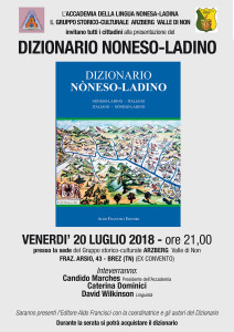 PRESENTAZIONE DIZIONARIO