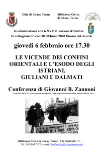 2020-02-06 Esodo istriani _Zannoni_